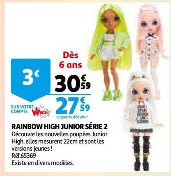 rainbow high junior série 2