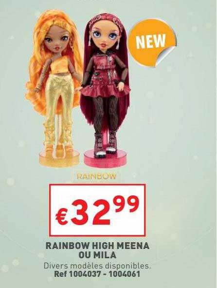 rainbow high meena ou mila