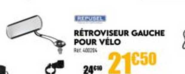 rétroviseur gauche pour vélo