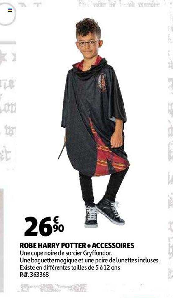 robe harry potter + accessoires
