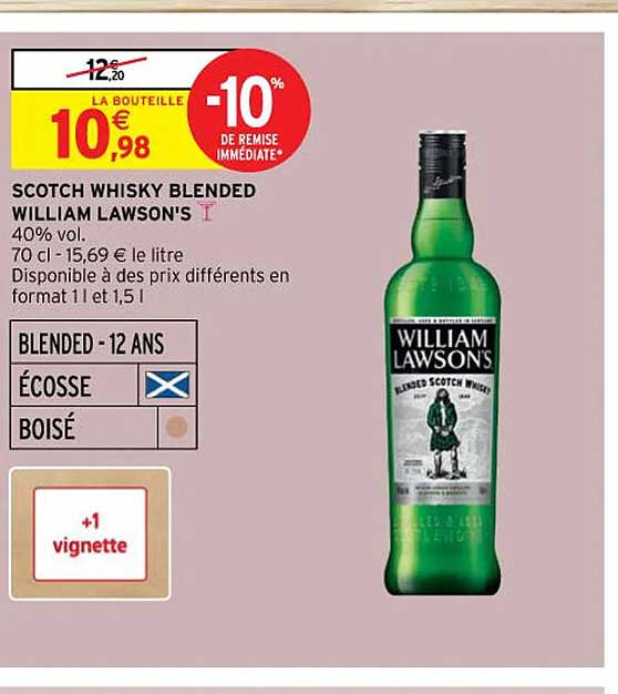 scotch whisky blended william lawson's