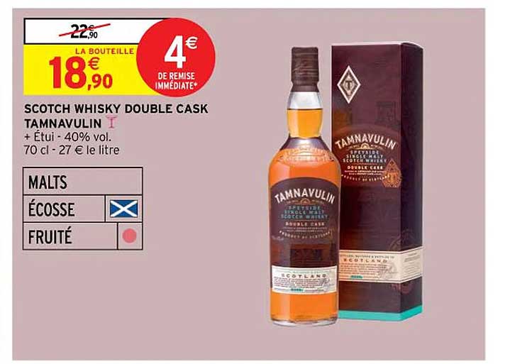 scotch whisky double cask tamnavulin