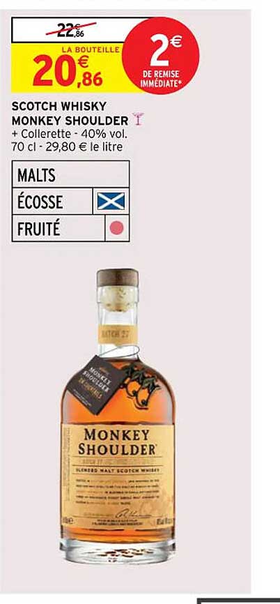 scotch whisky monkey shoulder
