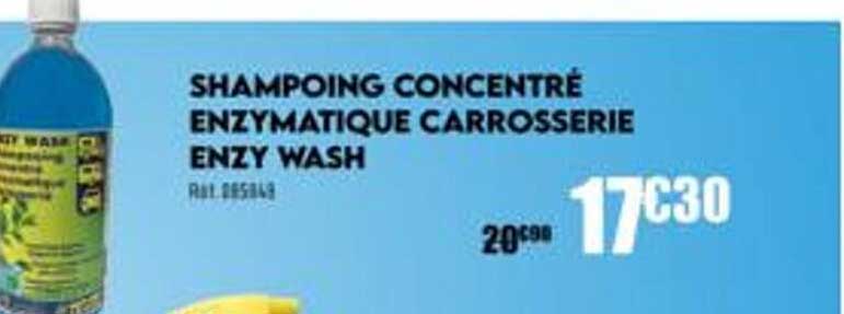 shampoing concentré enzymatique carrosserie enzy wash