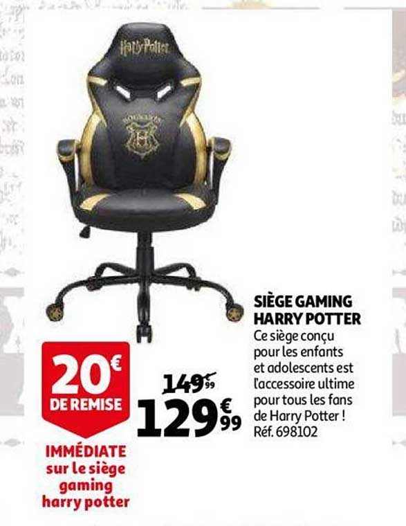 siège gaming harry potter
