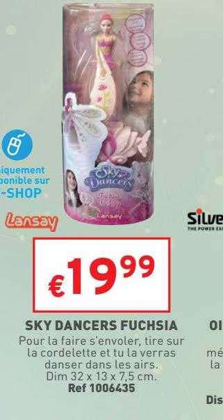 sky dancers fuchsia lansay