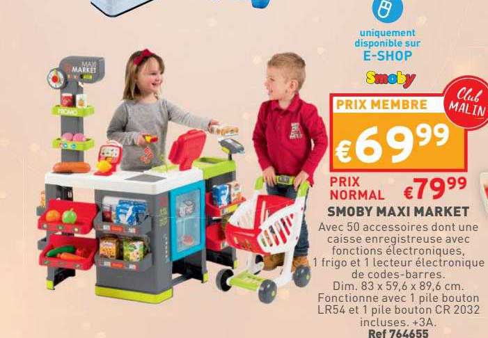 smoby maxi market