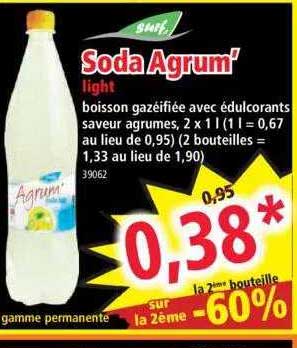 soda agrum' light surf