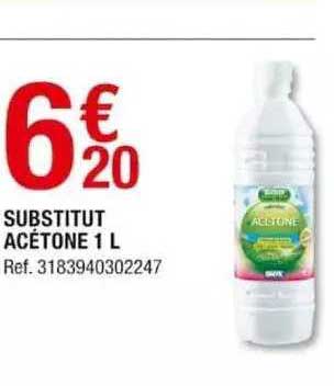 substitut acétone 1l