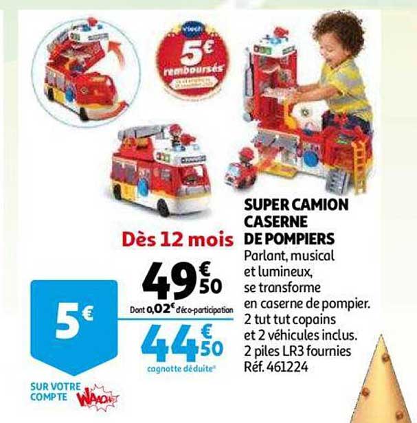 super camion caserne de pompiers