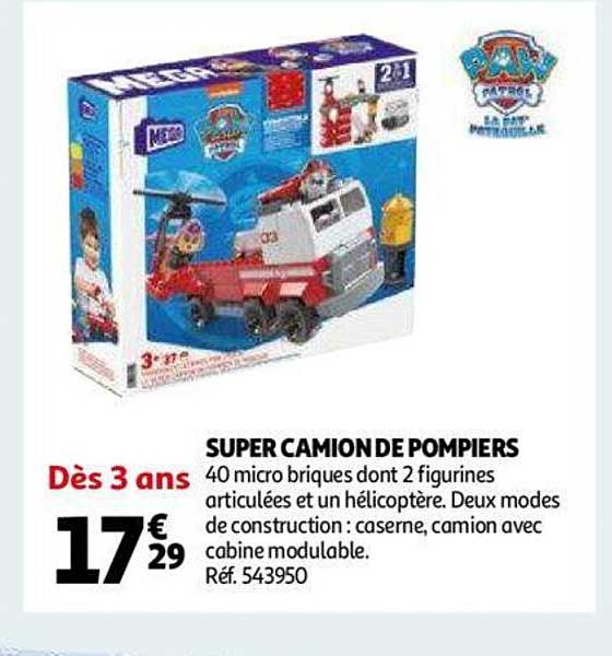 Super Camion De Pompiers