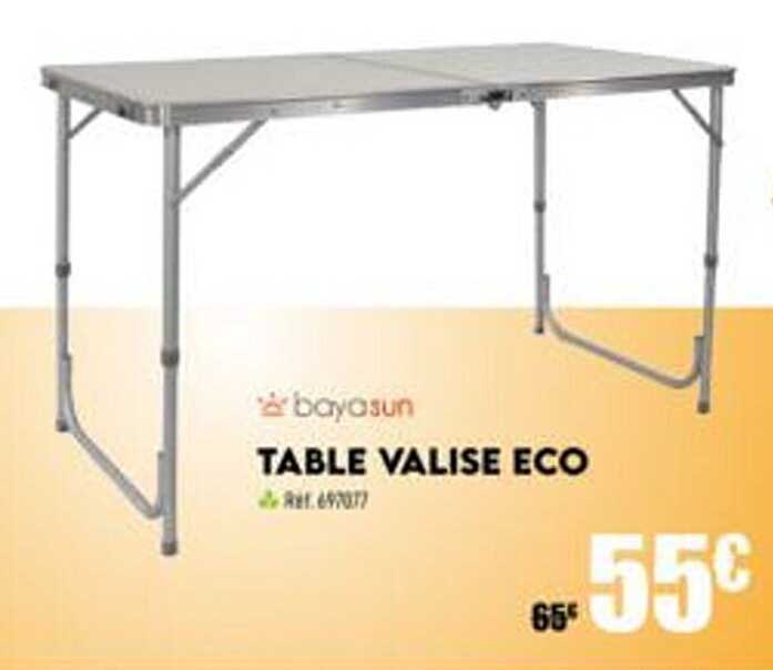 table valise eco bayasun