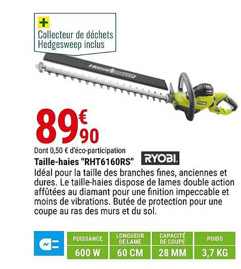 taille-haies "rht6160rs" tyobi
