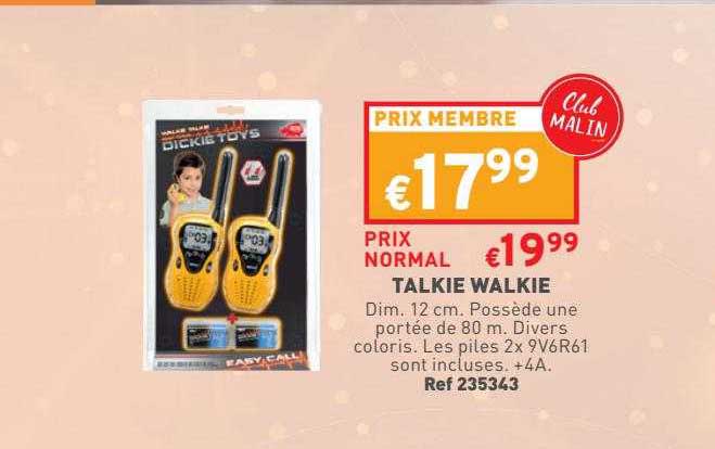 talkie walkie