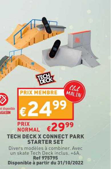 tech deck x connect park starter set