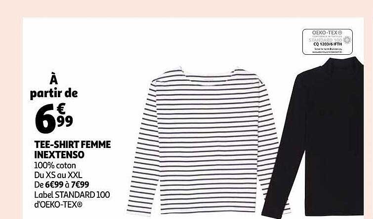 tee-shirt femme inextenso