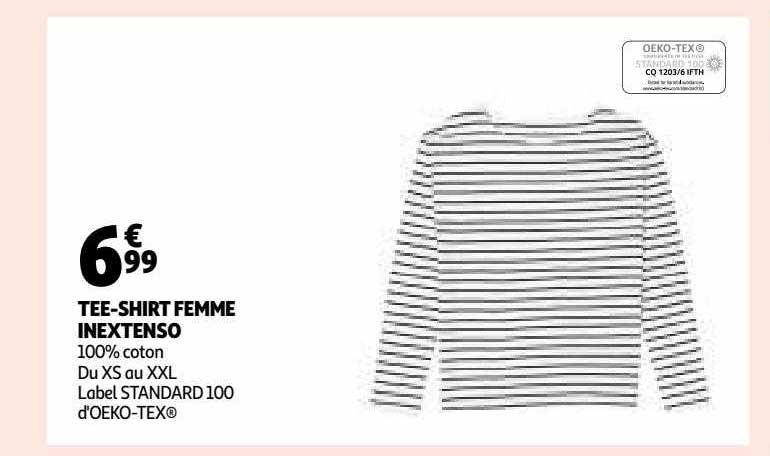 tee-shirt femme inextenso