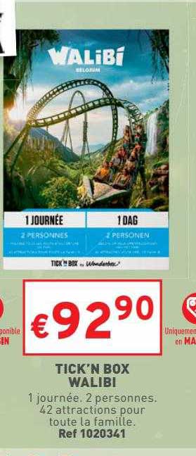 tick'n box walibi