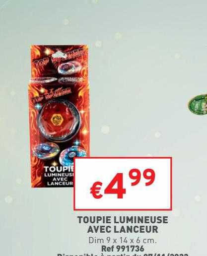 Toupie Lumineuse Avec Lanceur