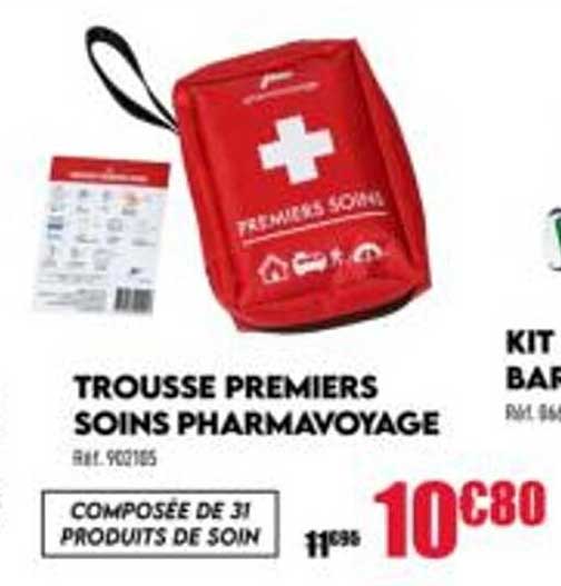 trousse premiers soins pharmavoyage