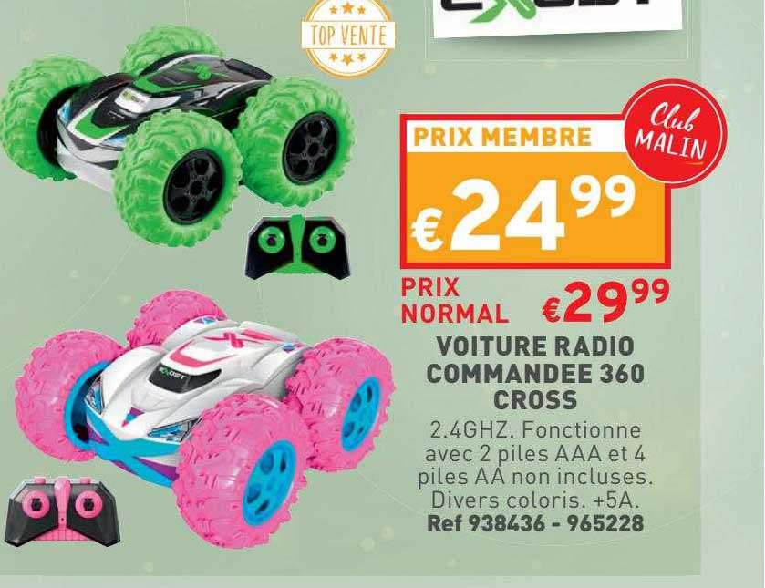 voiture radio commandée 360 cross
