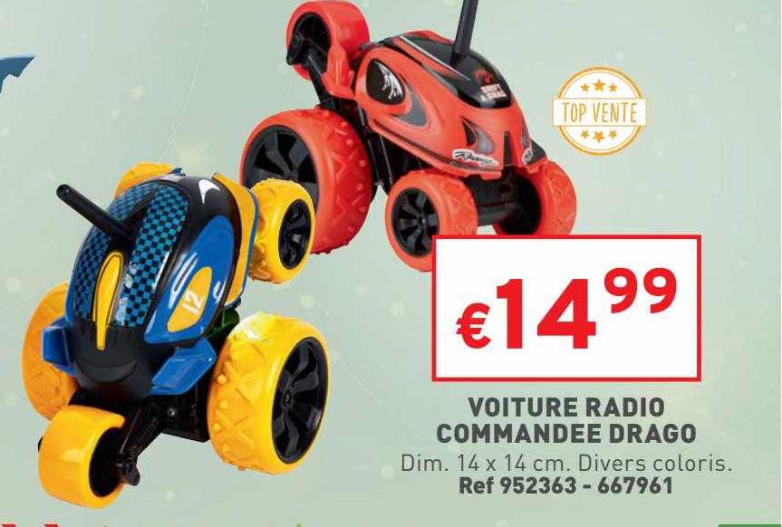 voiture radio commandée drago