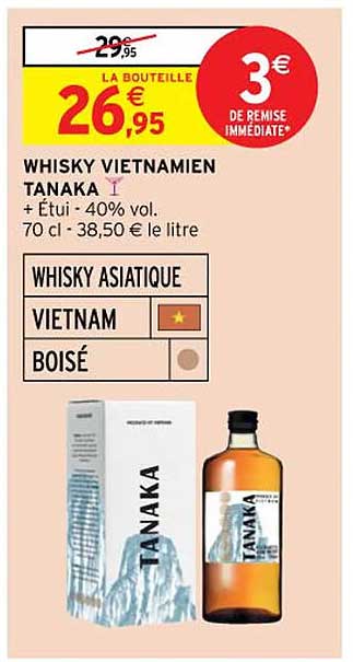 whisky vietnamien tanaka