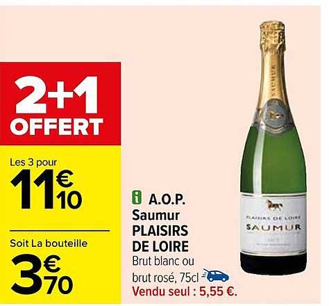 a.o.p. saumur plaisirs de loire