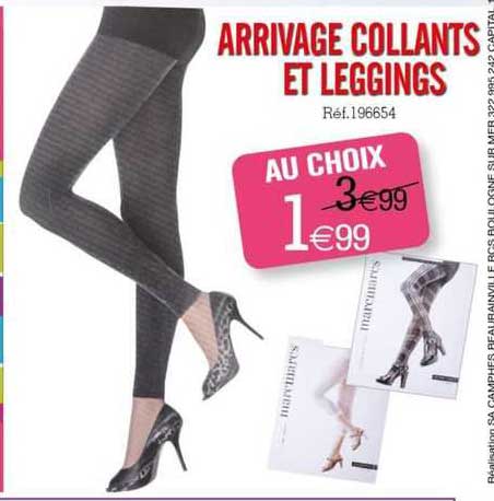 arrivage collants et leggings