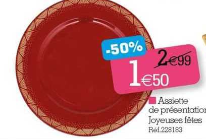 assiette de présentation joyeuses fêtes