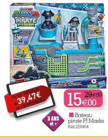 bateau pirate pj masks