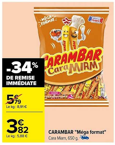 carambar "méga format"