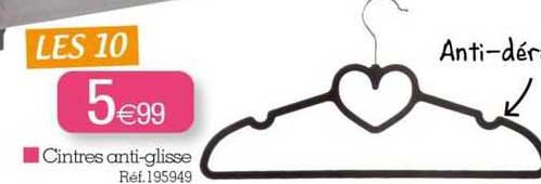 Cintres Anti-glisse