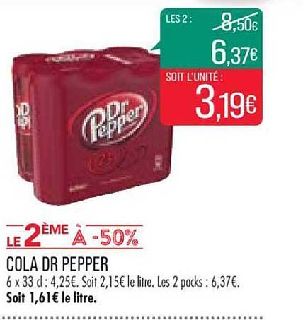 cola dr pepper