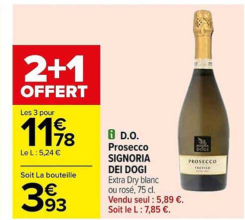 d.o. prosecco signoria dei dogi