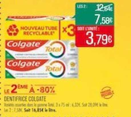 Dentifrice Colgate