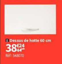dessus de hotte 60 cm