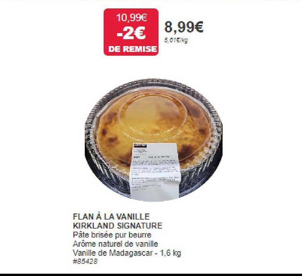 Flan à La Vanille Kirkland Signature