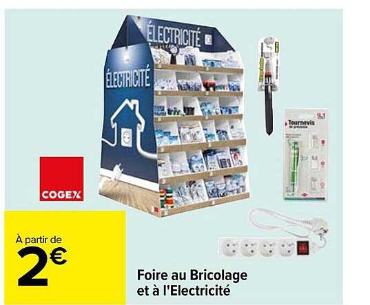 foire au bricolage et à l'électricité cogex