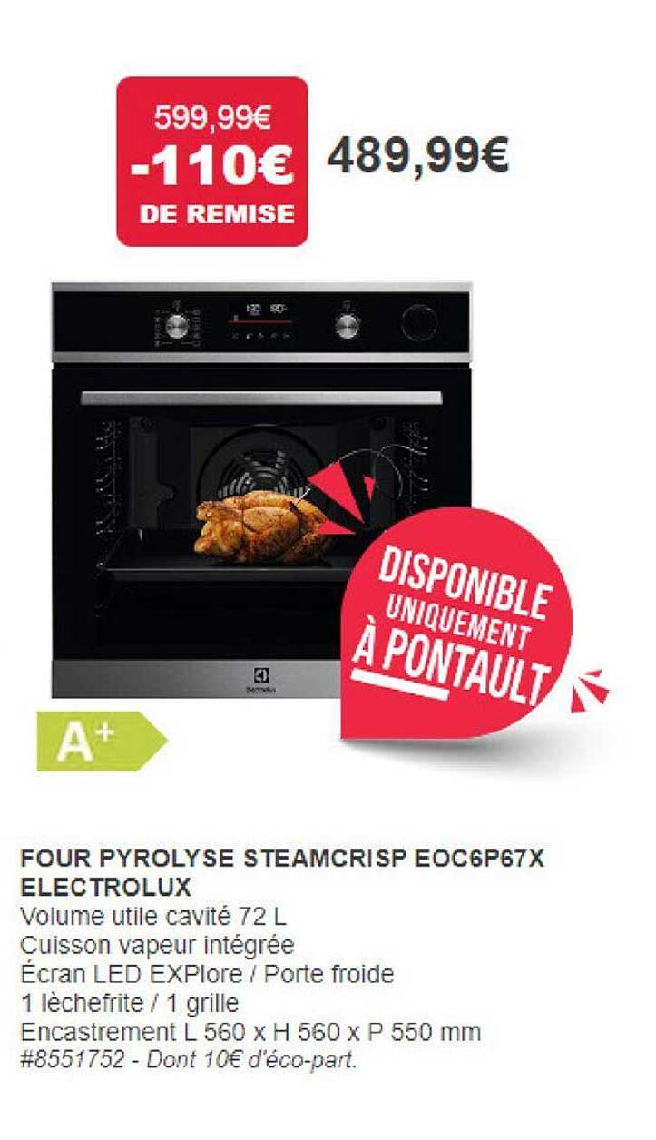 Four Pyse Steamcrisp Eoc6p67x Electrolux