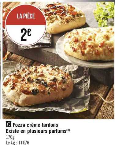 Fozza Crème Lardons