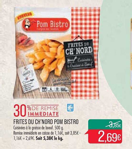Frites Du Ch'nord Pom Bistro