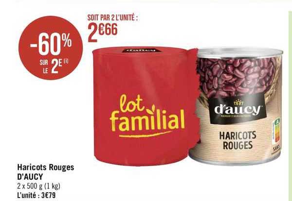 Haricots Rouges D'aucy