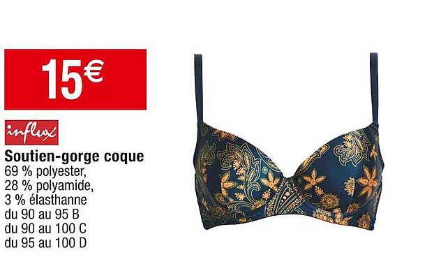 inflex  soutien-gorge coque