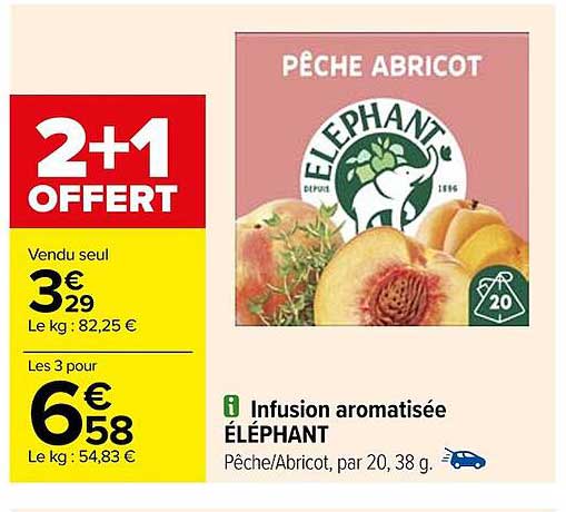 Infusion Aromatisée éléphant