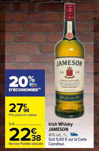 Irish Whisky Jameson