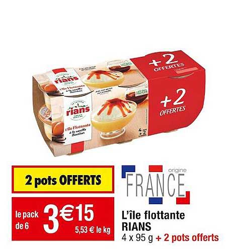 l'ile flottante rians