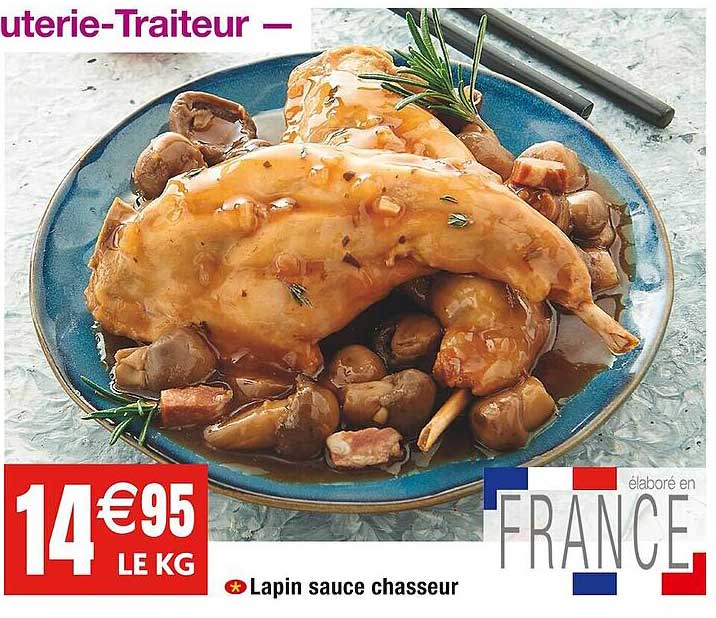 lapin sauce chasseur