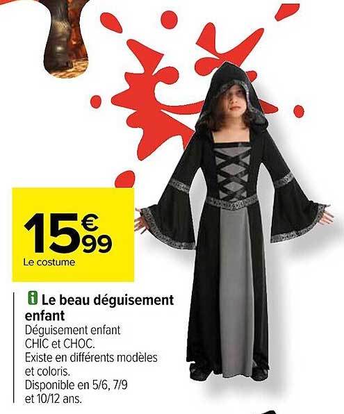 le beau deguisement enfant