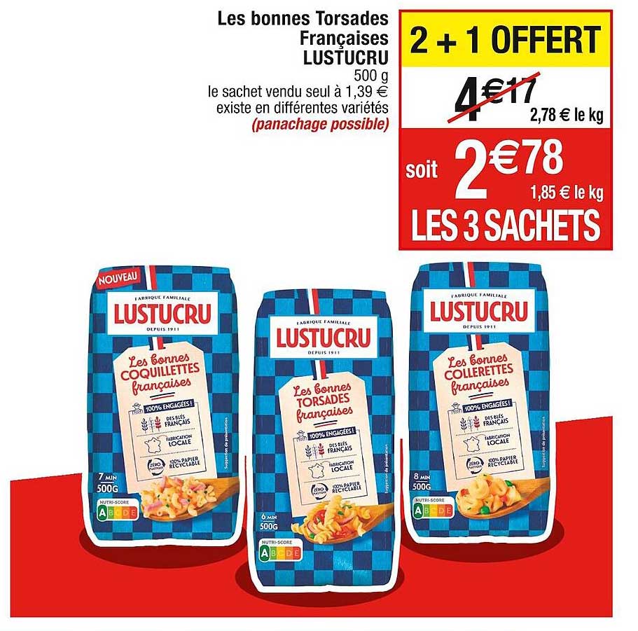 les bonnes torsades francaise lustuscru